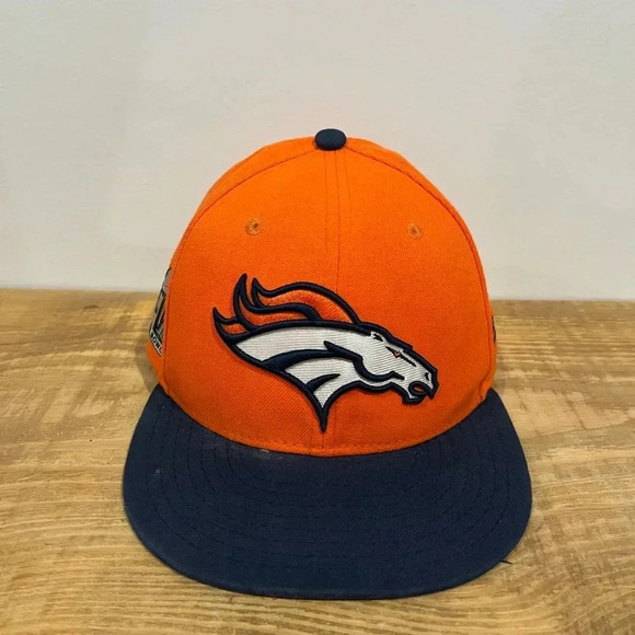 NFL Broncos orange hat/cap 50th Super Bowl - Picture 1 of 5
